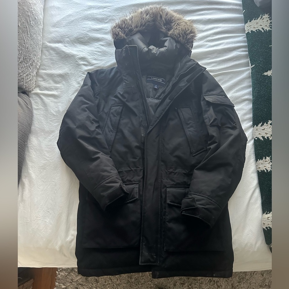 Lands' End Men's Expedition Waterproof Down Parka